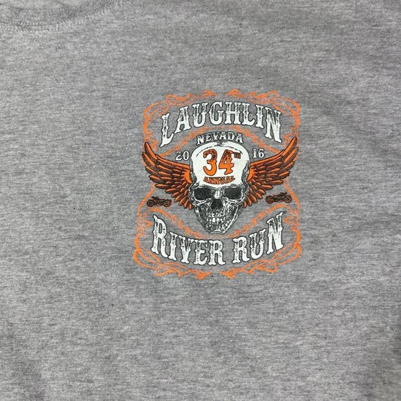 Laughlin Nevada River Run 35Th Annual 2016 T-Shirt‎ Size 2XL Used - Picture 5 of 9